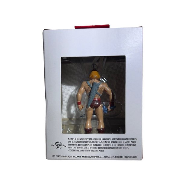 Hallmark 2021 Masters of the Universe HE-MAN 3.5” Christmas Tree Ornament - New - Picture 6 of 7